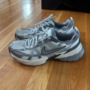 Nike Gray and Black Women's Sneakers